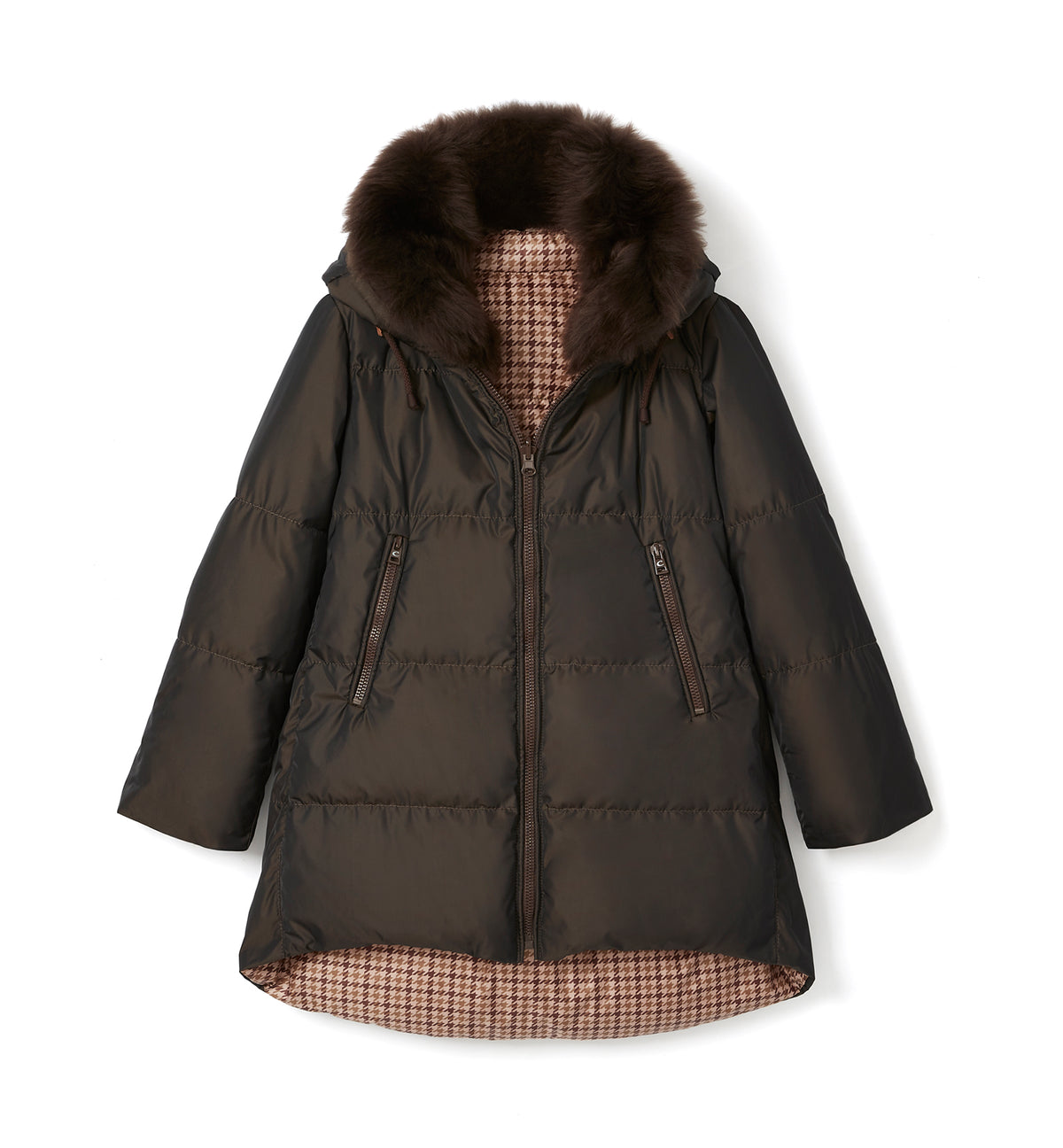 FRANCE REVERSIBLE DOWN FILLED COAT