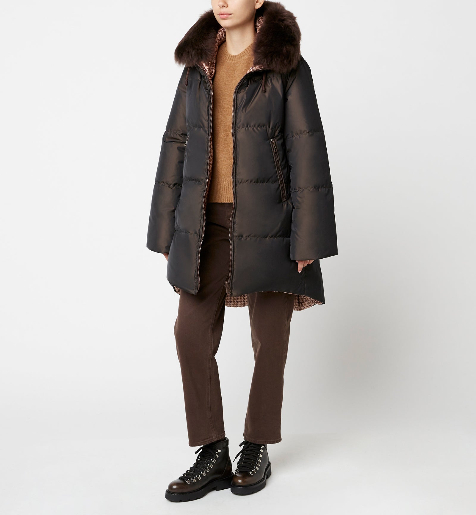 FRANCE REVERSIBLE DOWN FILLED COAT — Item 11 of 26