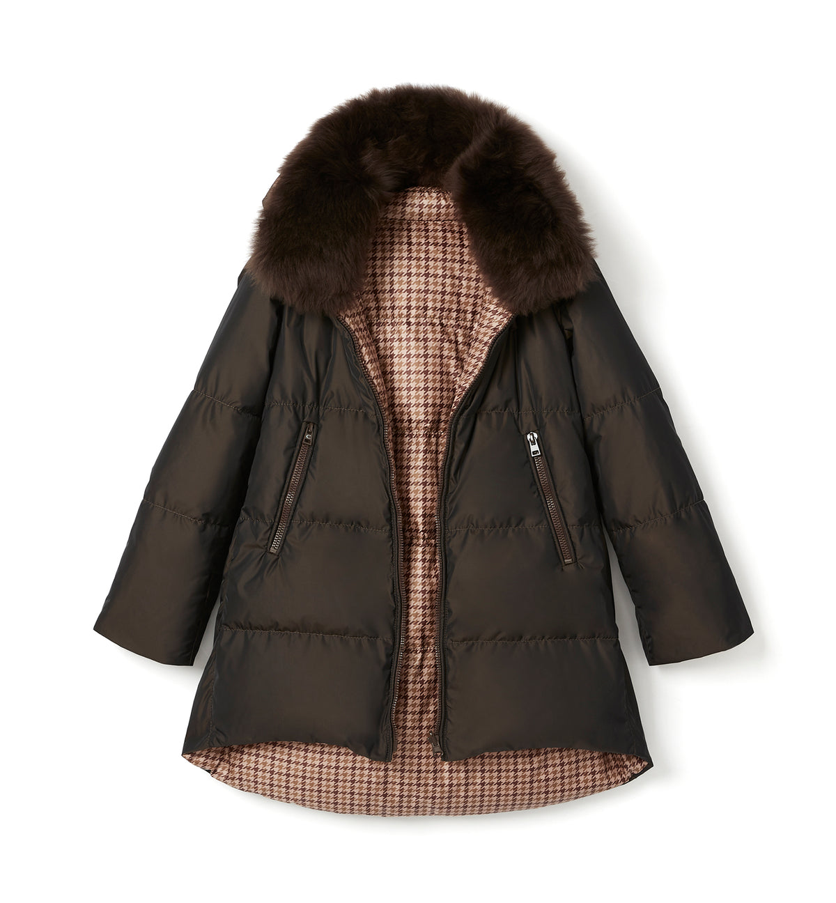 FRANCE REVERSIBLE DOWN FILLED COAT — Item 3 of 26
