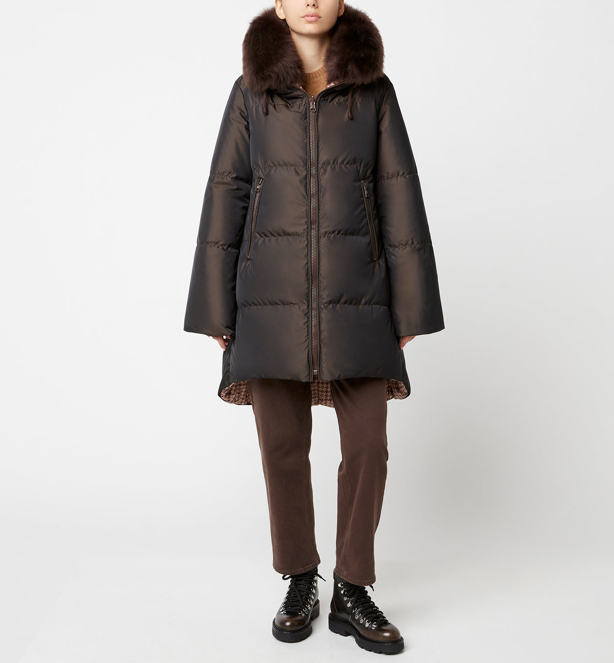 FRANCE REVERSIBLE DOWN FILLED COAT — Item 9 of 26