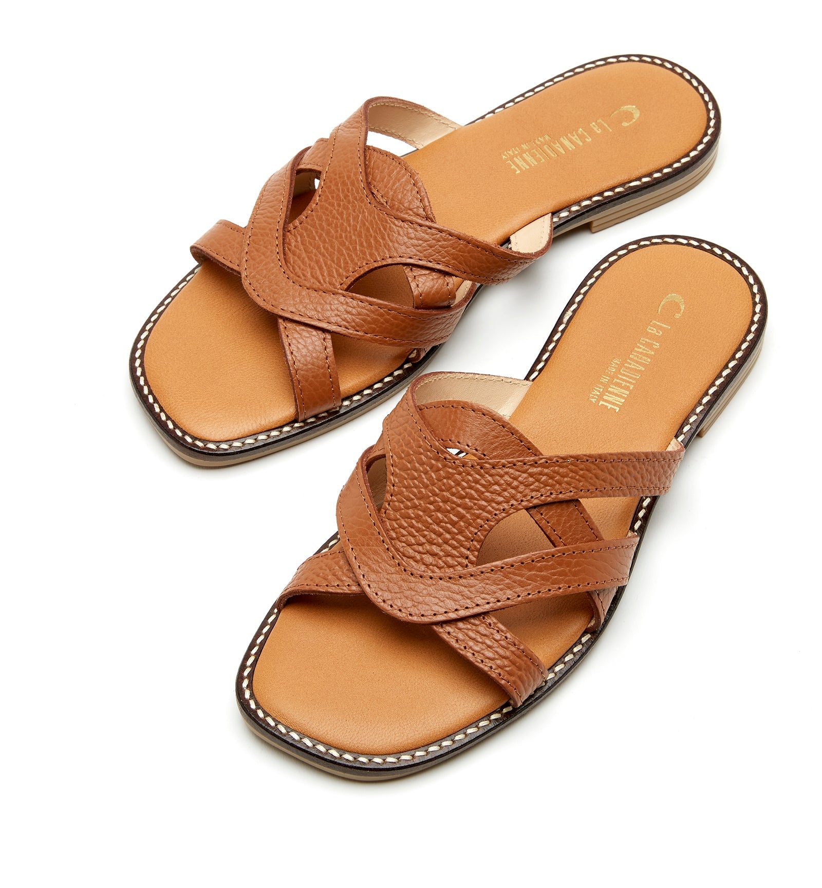 FRANCINE LEATHER SANDAL - La Canadienne