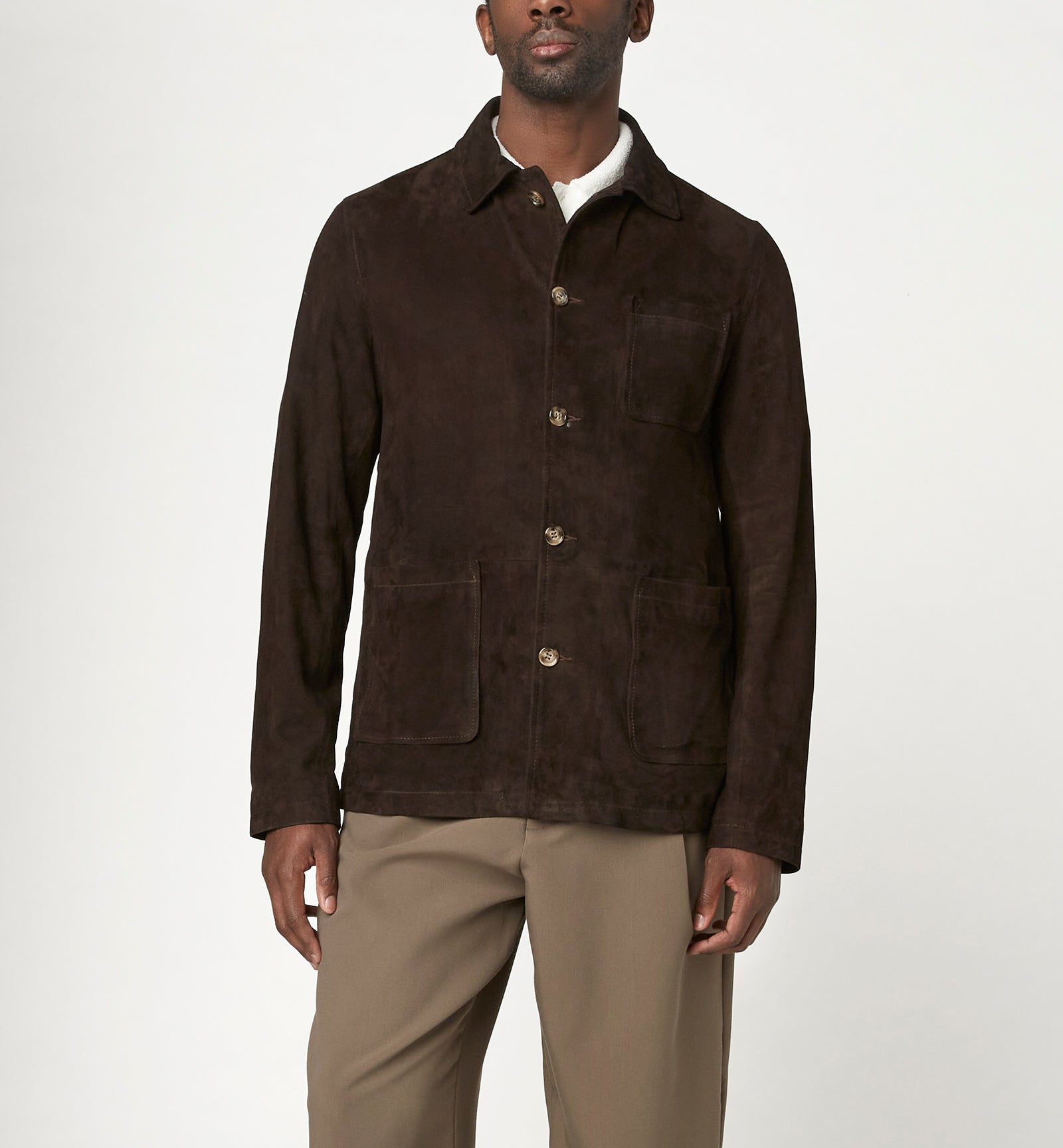 FRANK VESTE EN SUÈDE POUR HOMMES