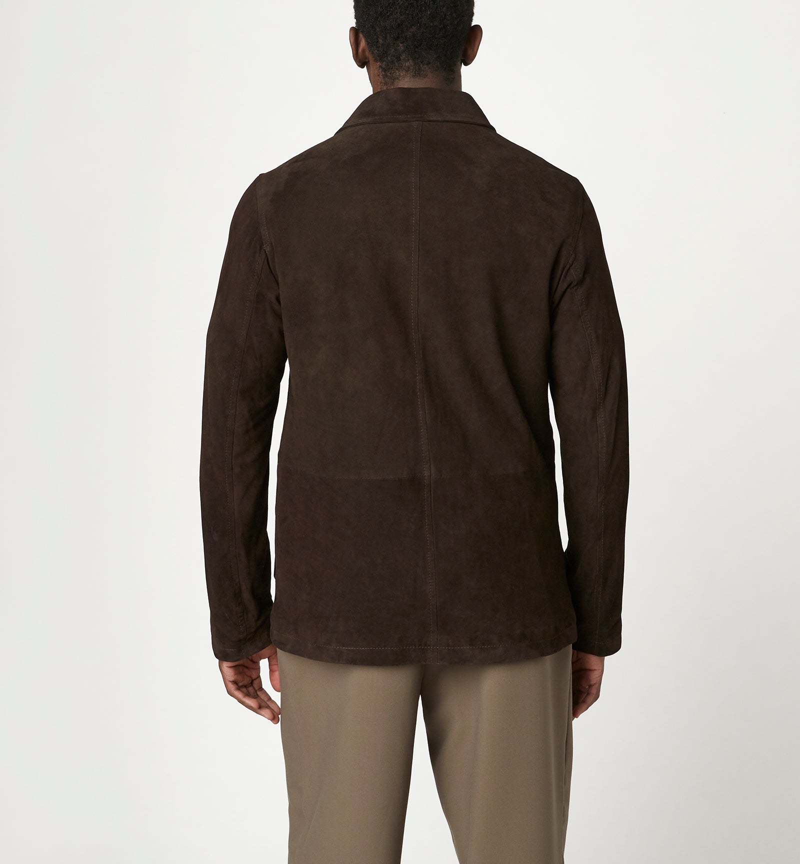 FRANK VESTE EN SUÈDE POUR HOMMES