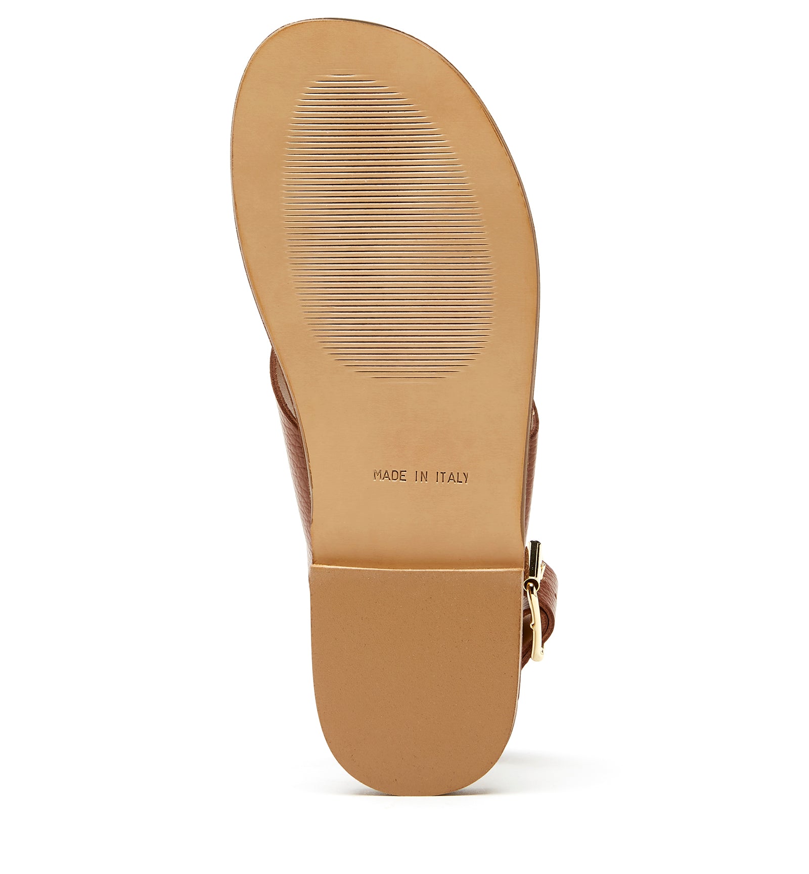 FREEDA SANDALE EN CUIR EFFET FROISSÉ