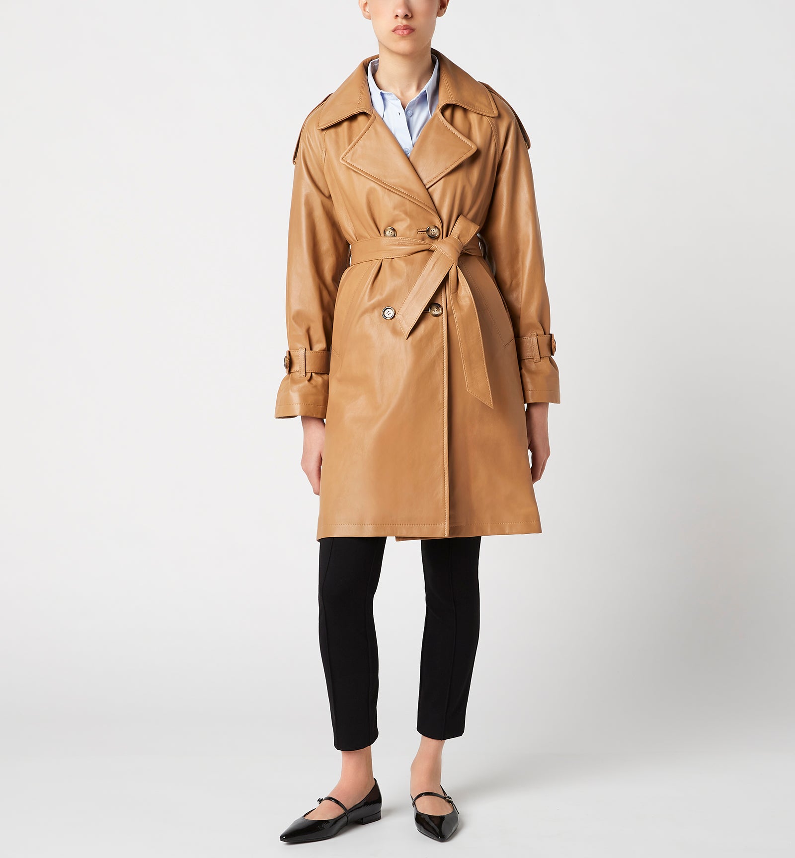 FRESH LEATHER TRENCH COAT - La Canadienne