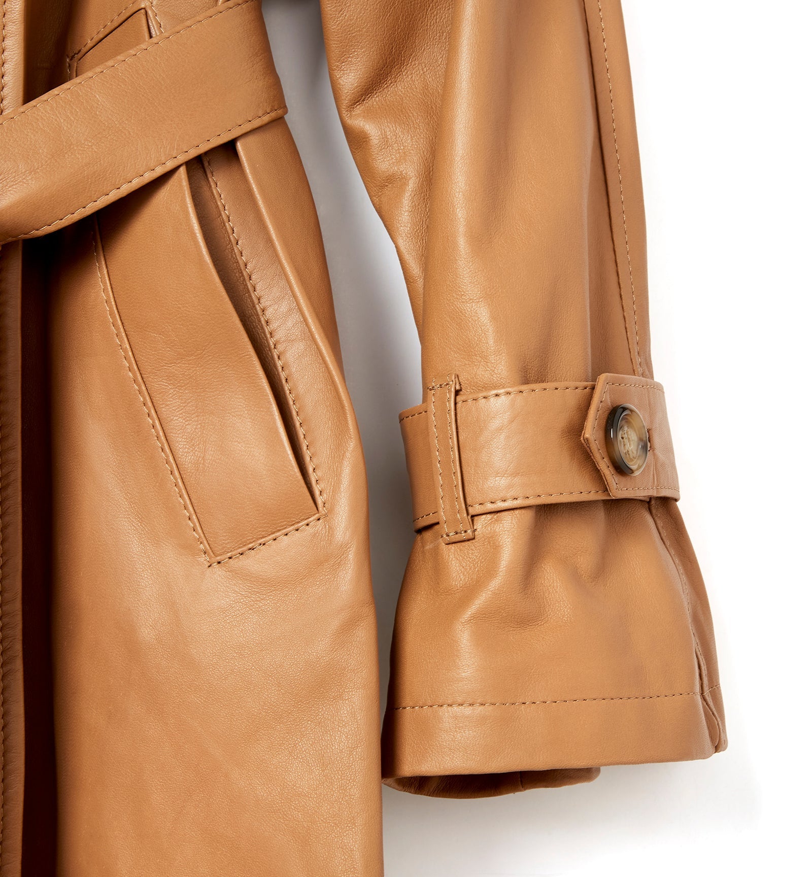 FRESH LEATHER TRENCH COAT - La Canadienne