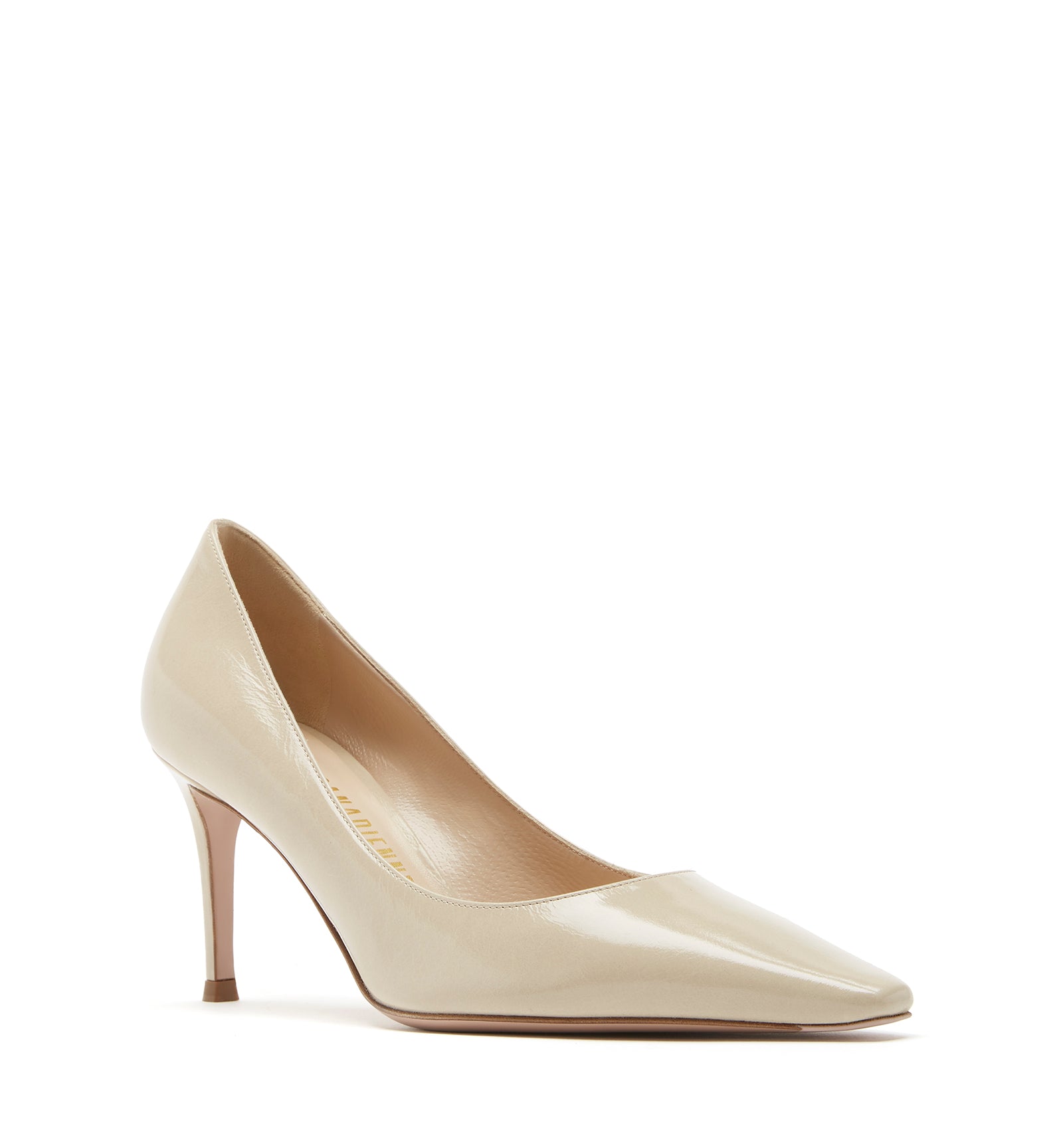 FYNN ESCARPIN EN CUIR FROISSÉ
