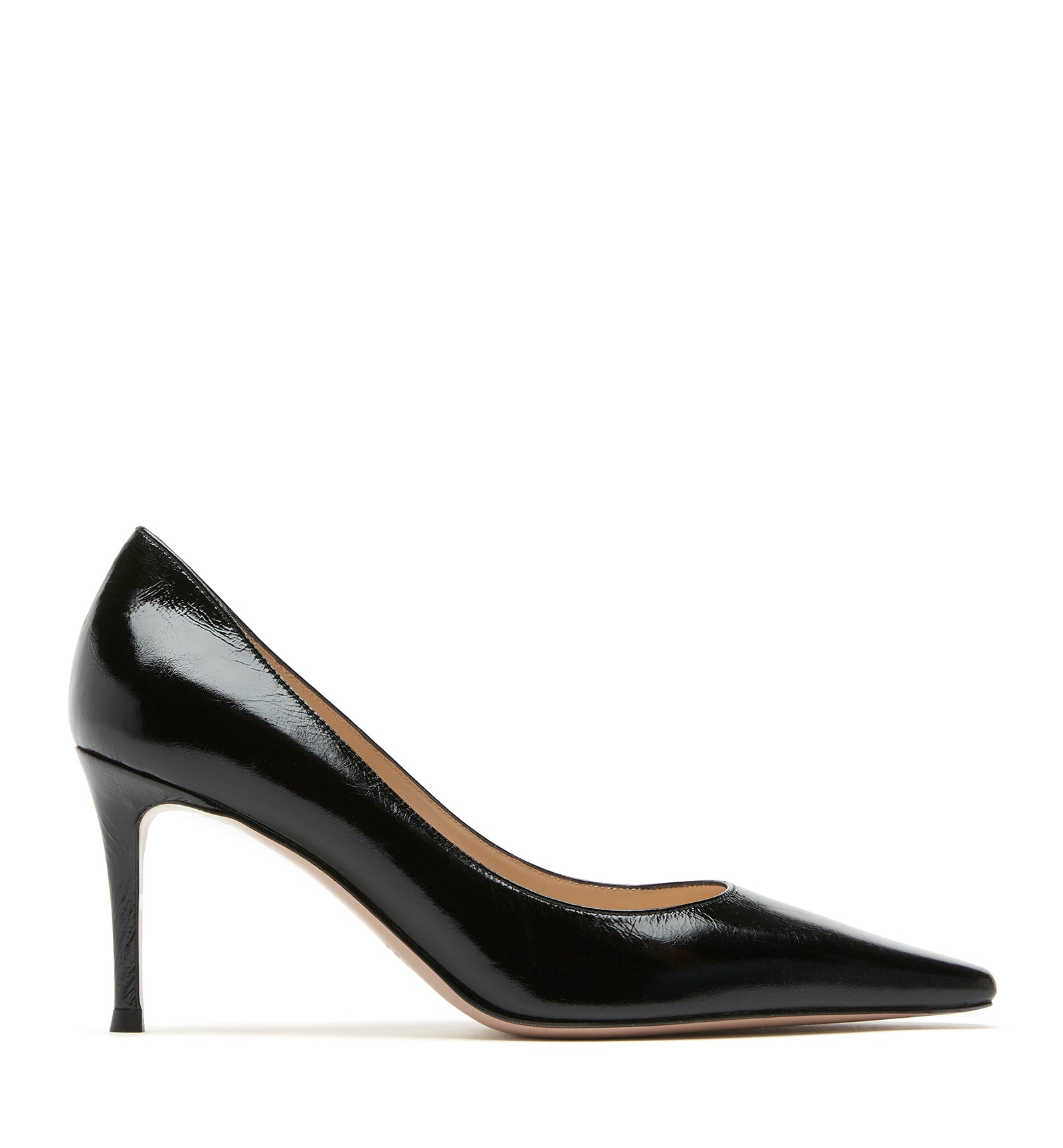 FYNN ESCARPIN EN CUIR FROISSÉ