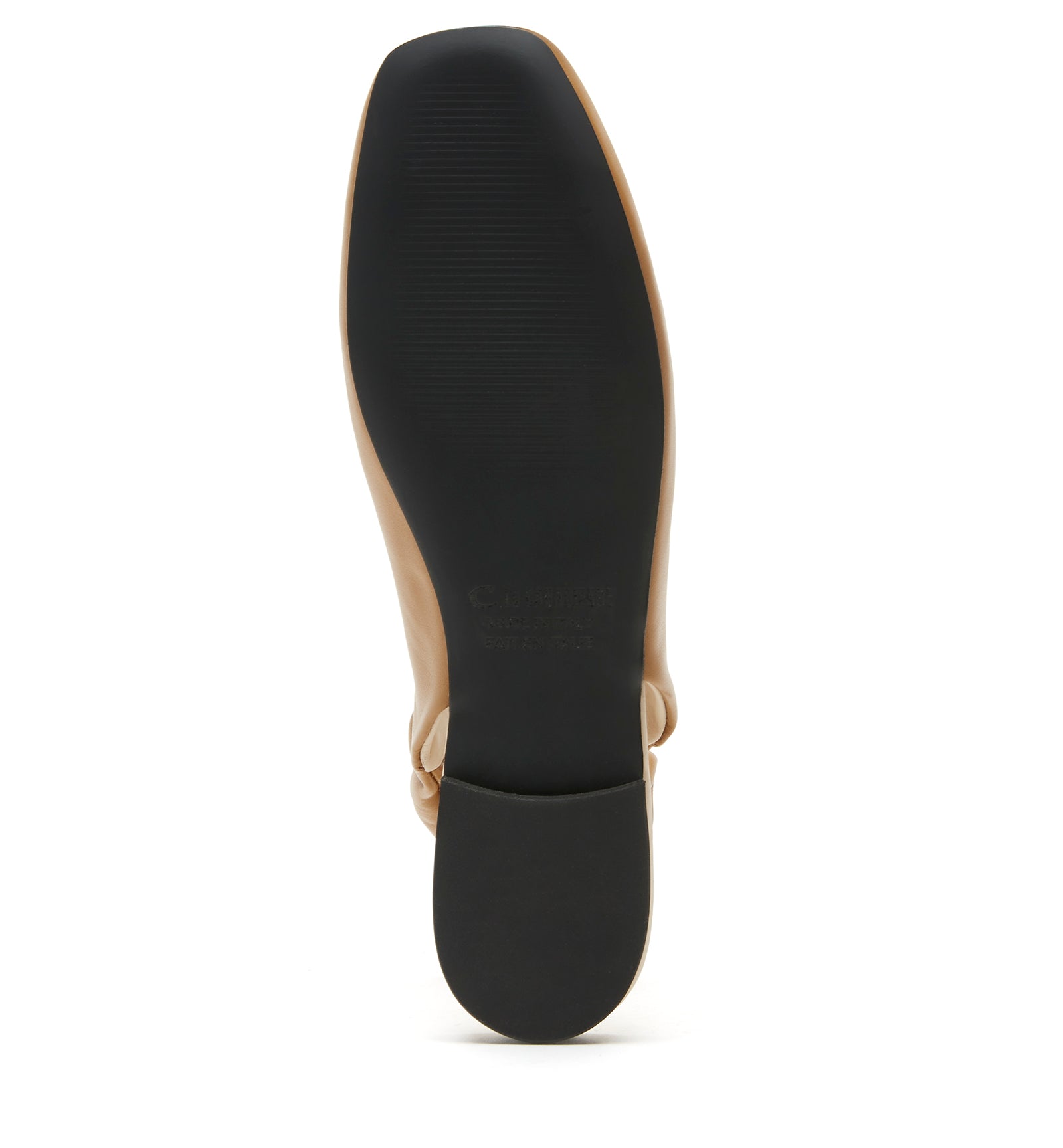 GLENN LEATHER SLINGBACK FLAT