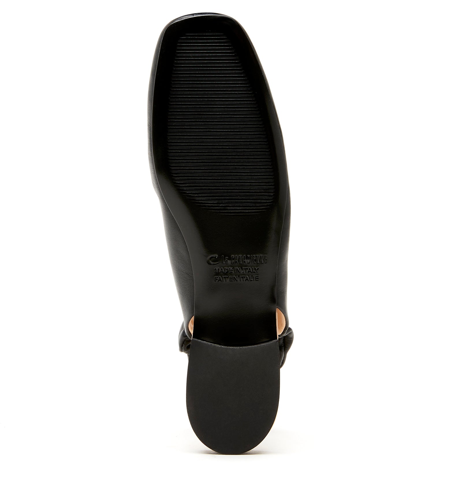 GLENN LEATHER SLINGBACK FLAT