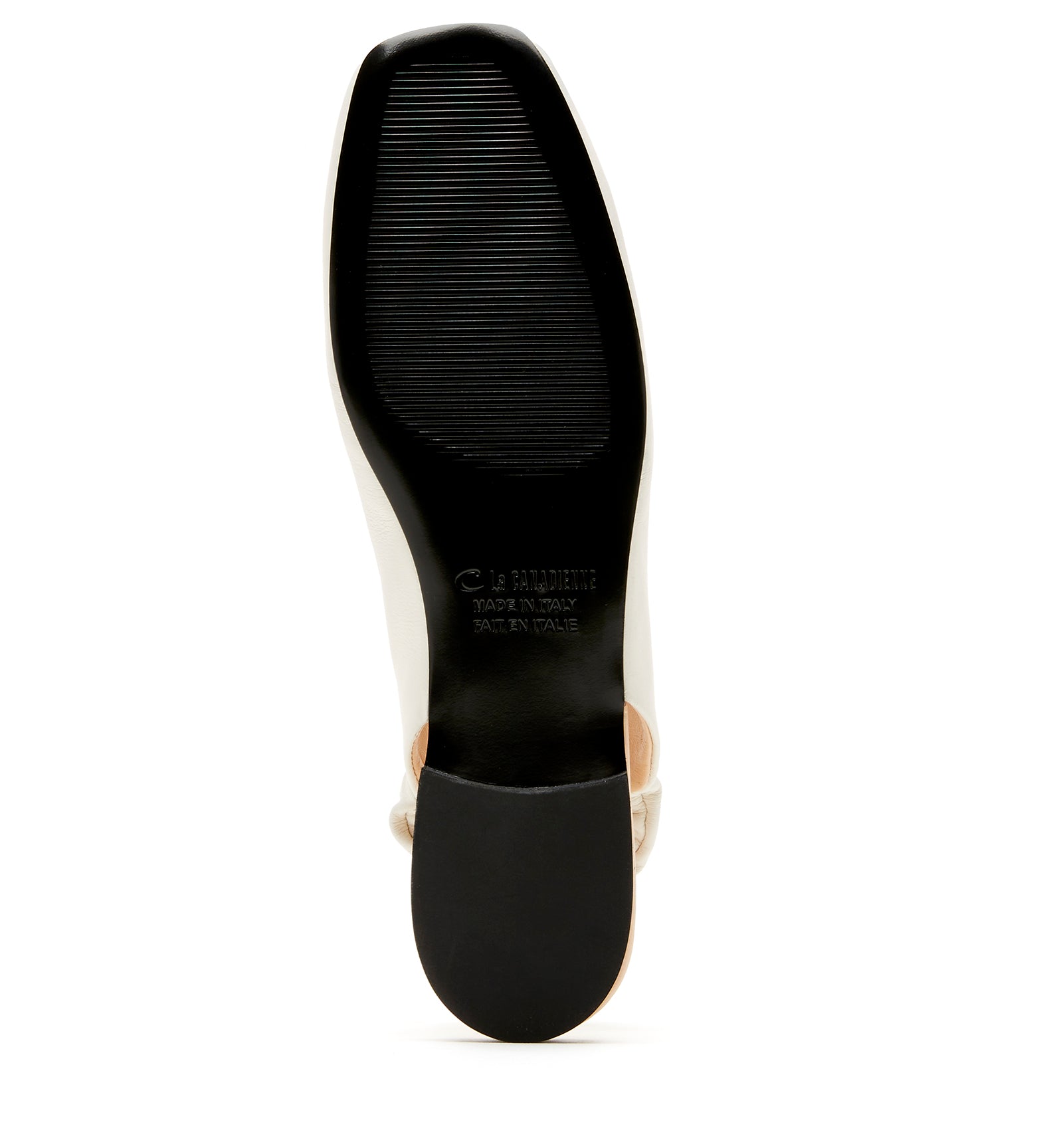 GLENN LEATHER SLINGBACK FLAT