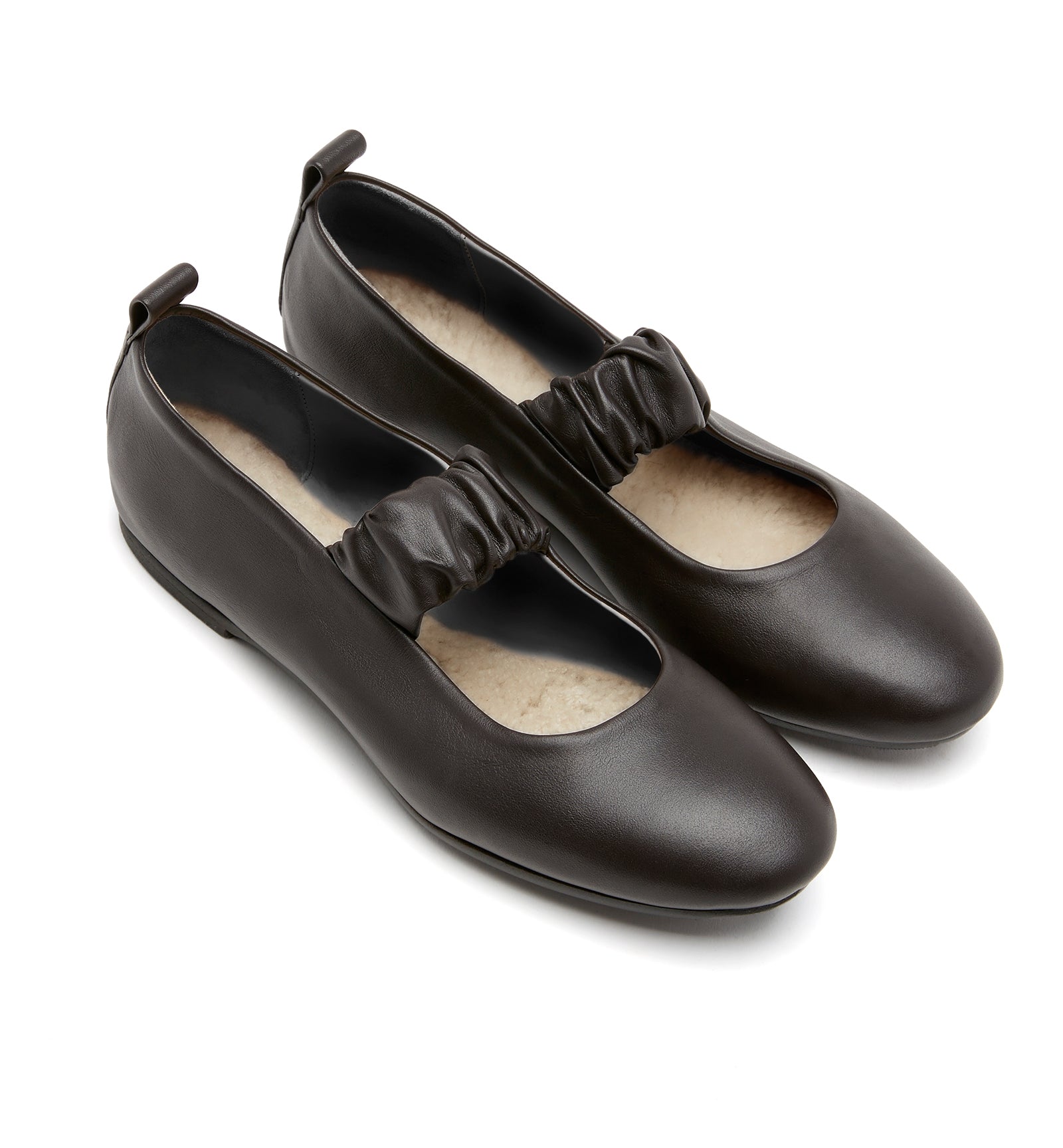 GLORIUS LEATHER MARY JANE FLAT