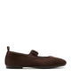 GLORIUS SUEDE MARY JANE FLAT