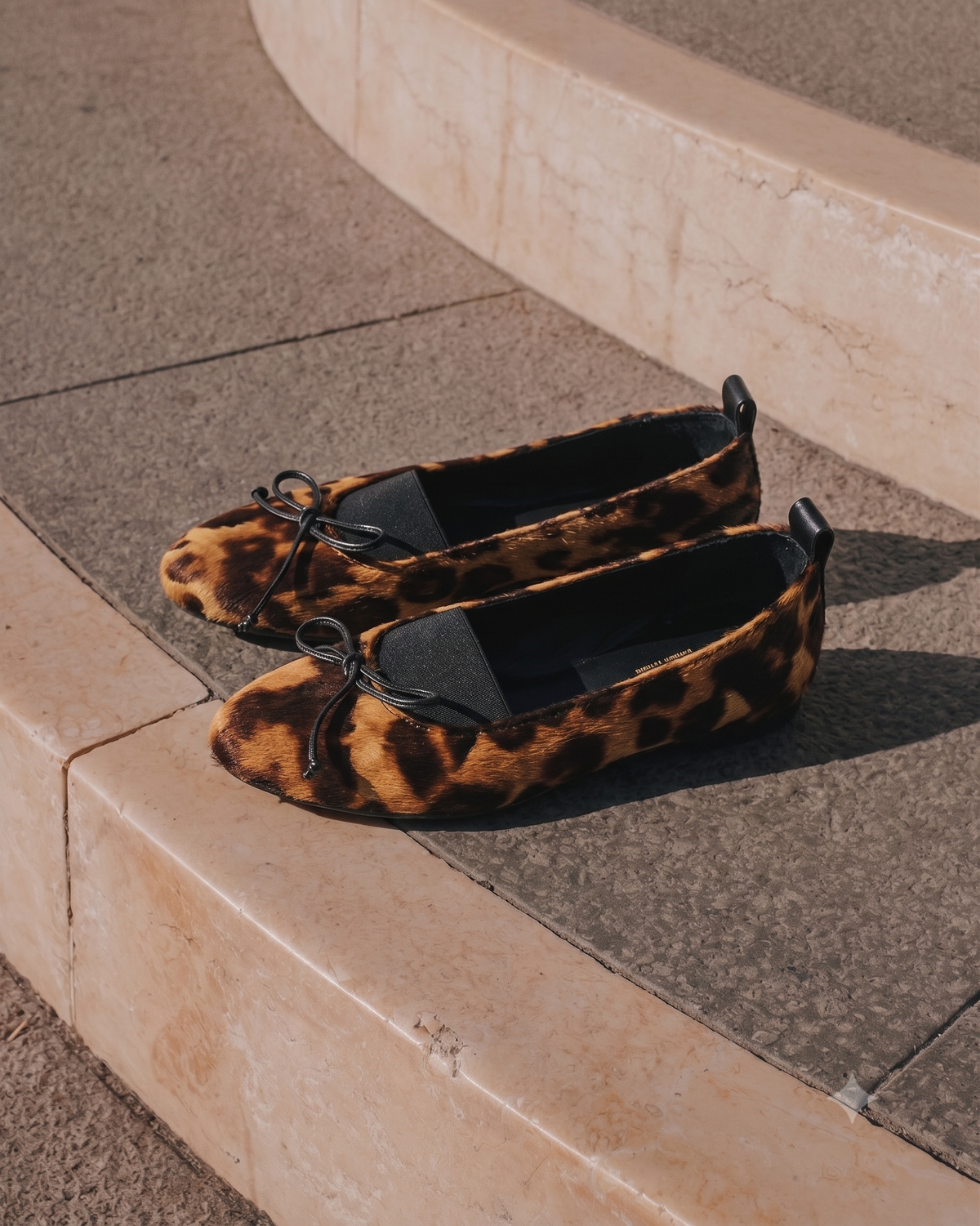 GRADUATE LEOPARD BALLET FLAT - La Canadienne