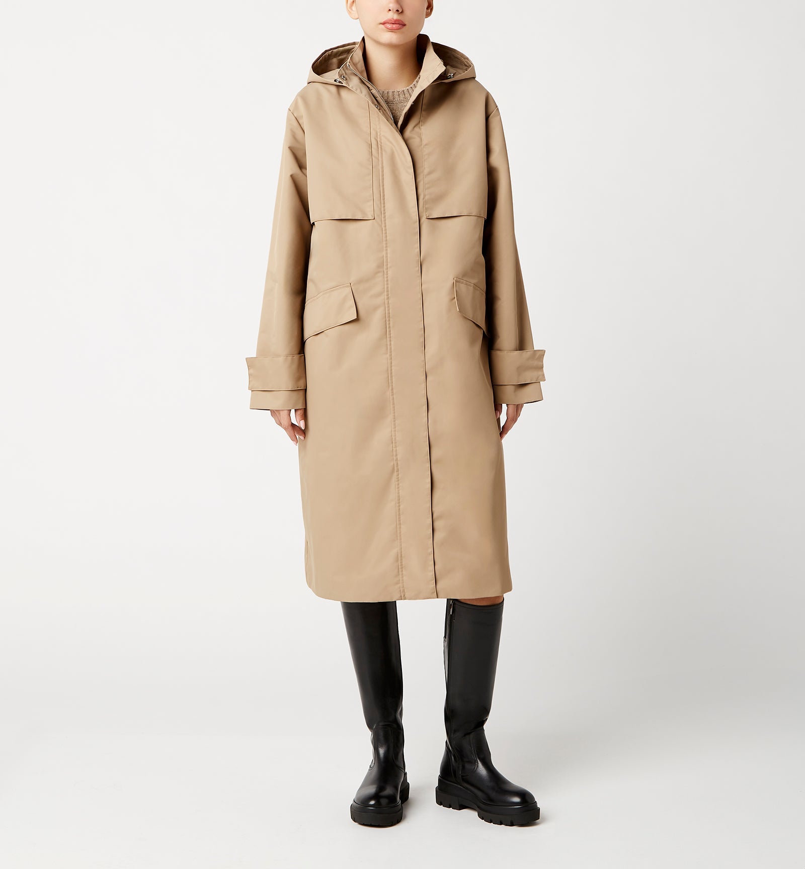 GRADY HOODED 2IN1 TRENCH COAT - La Canadienne