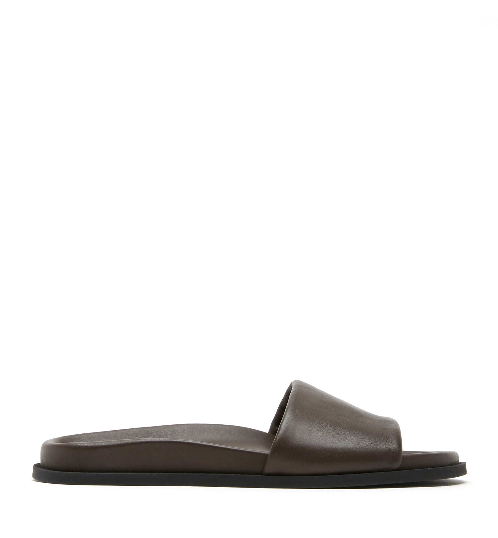 GREG SANDALE SLIDE EN CUIR POUR HOMME