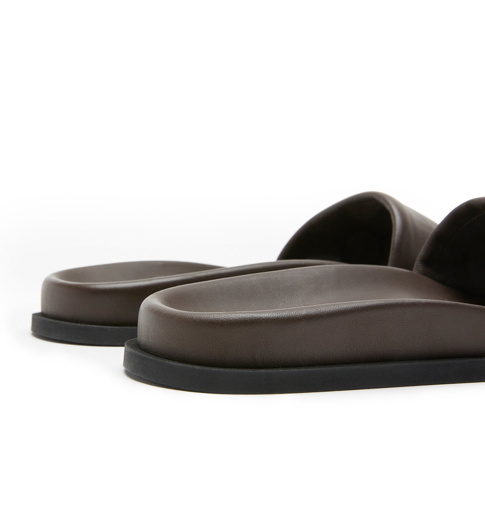 GREG SANDALE SLIDE EN CUIR POUR HOMME