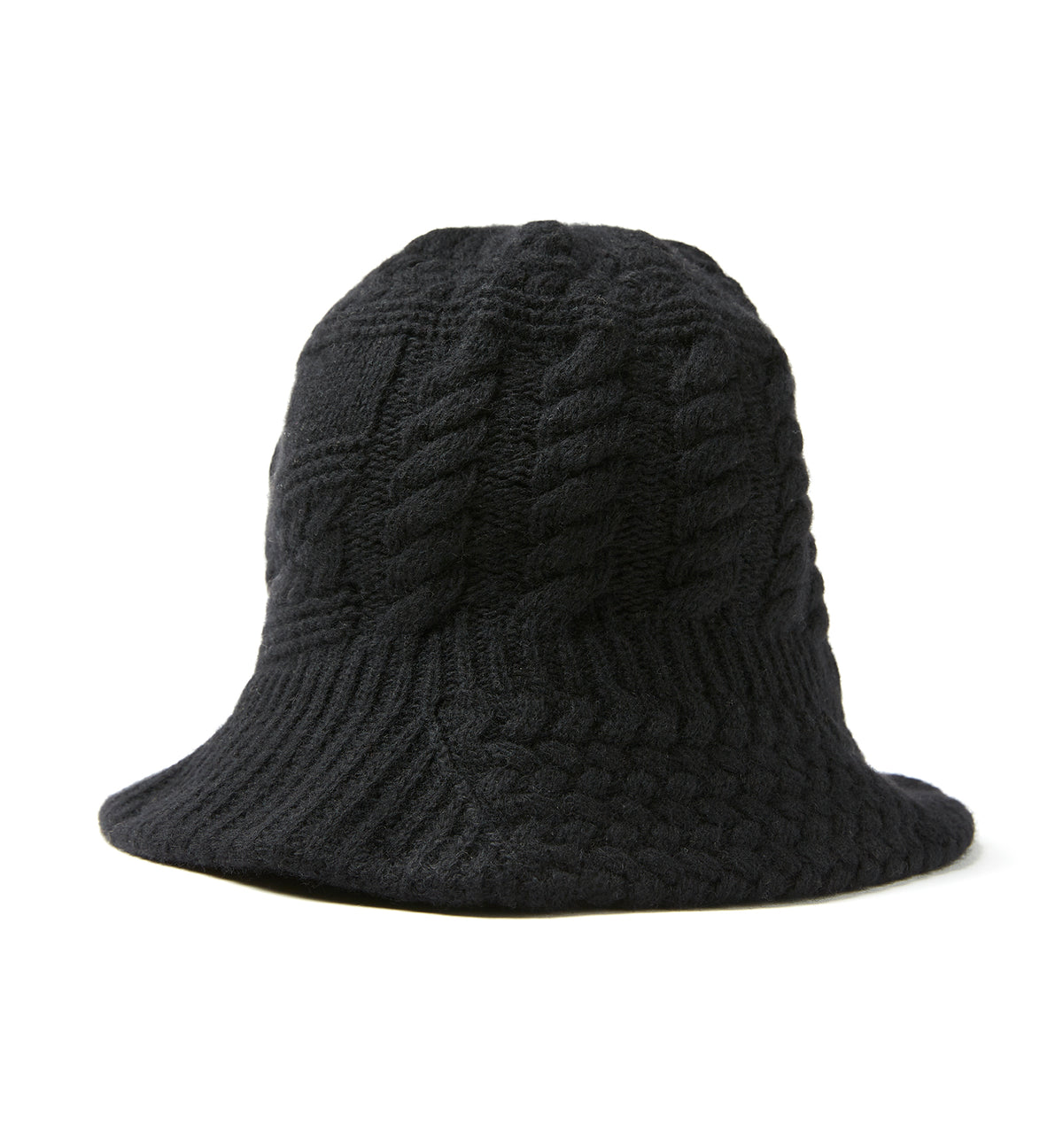 HABISCUS BONNET EN TRICOT TORSADÉ