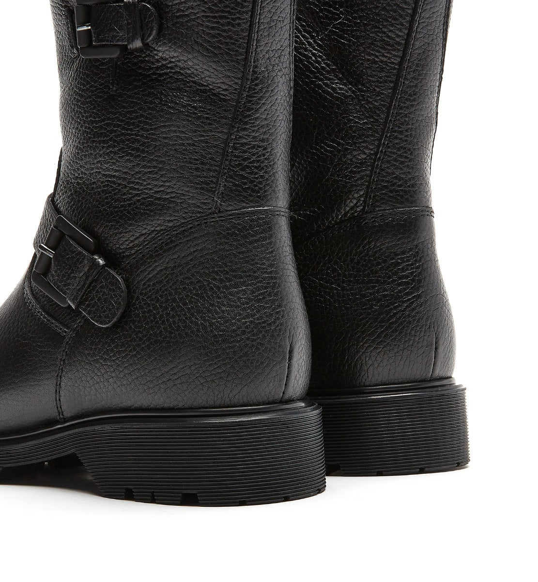 HANNA SHEARLING LINED LEATHER BOOTIE