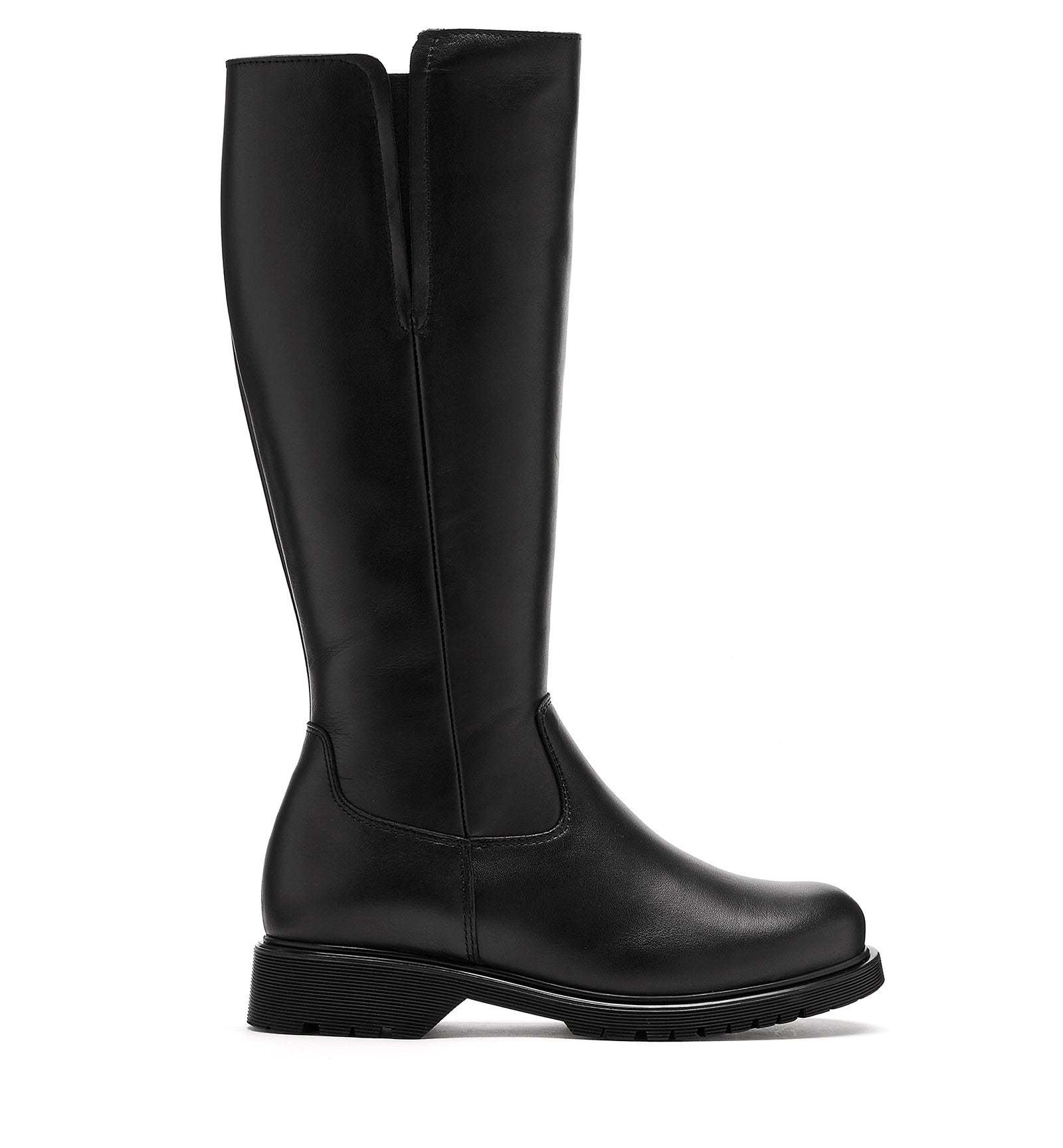 HELENE SHEARLING - LINED LEATHER BOOT - La Canadienne