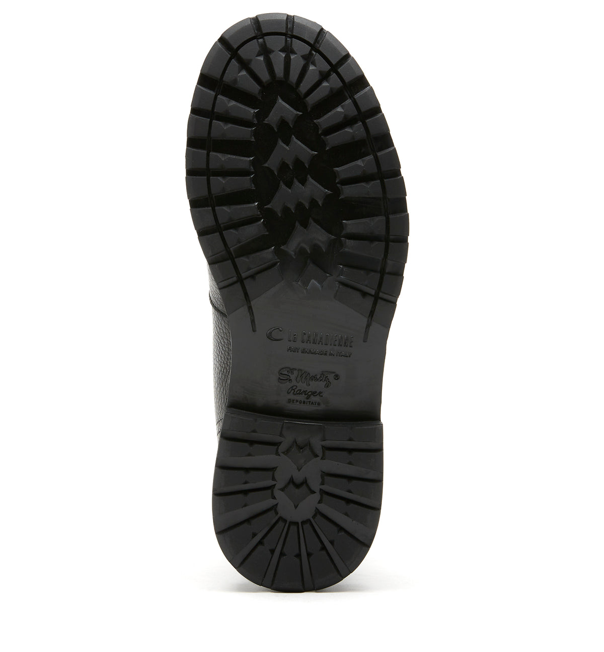 HEROIC SHEARLING LINED PEBBLE LEATHER BOOTIE - La Canadienne