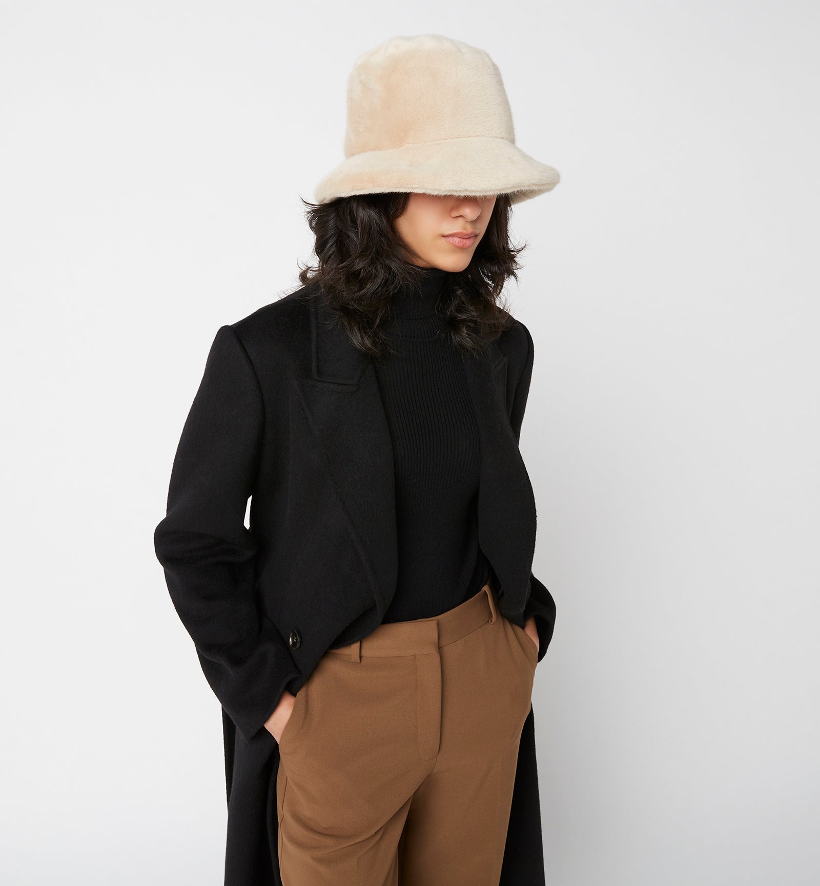 HORATIO CHAPEAU EN FAUSSE FOURRURE