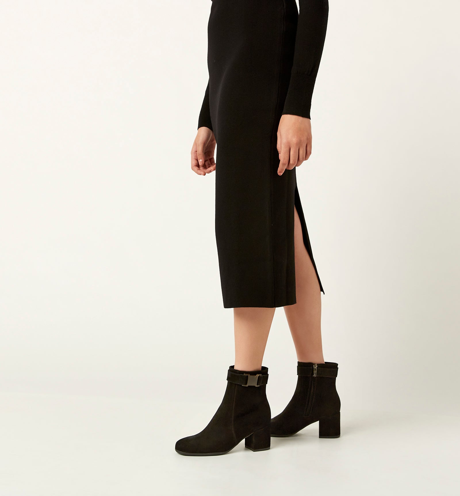 JACKIE SUEDE BOOTIE - La Canadienne
