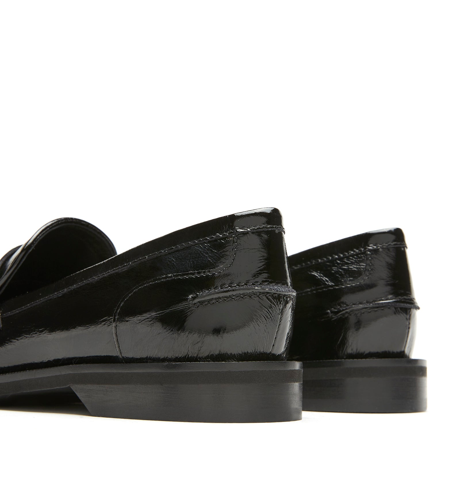 KAJAL CRUSHED LEATHER LOAFER