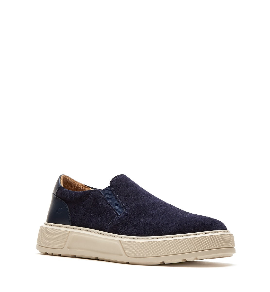 KARL MEN'S SUEDE SLIP-ON SNEAKER