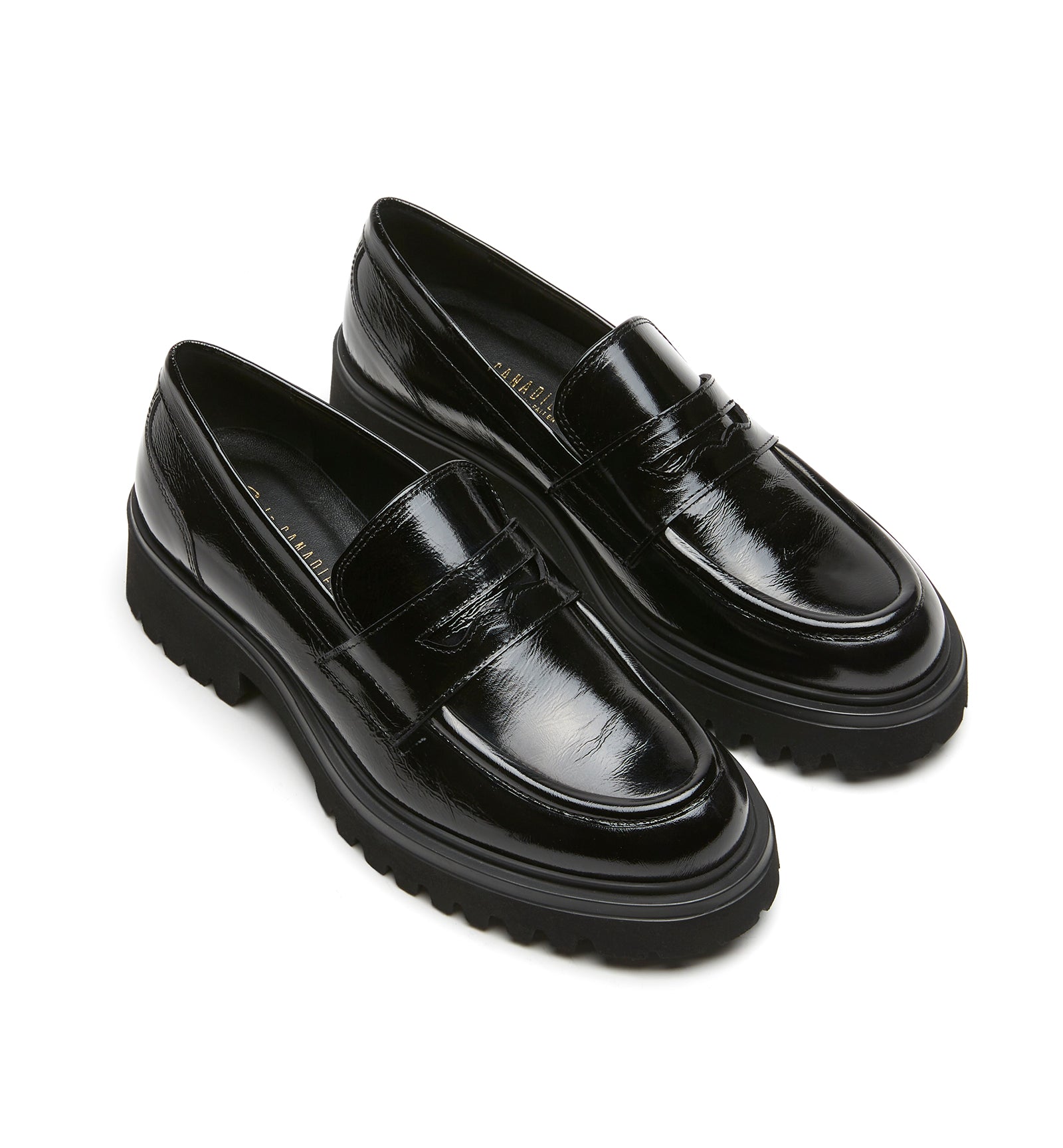 KARMIC MOCASSIN EN CUIR FROISSÉ