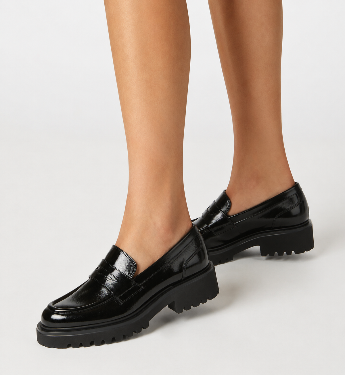 KARMIC CRUSHED LEATHER LOAFER — Item 12 of 12