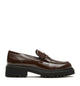 KARMIC MOCASSIN EN CUIR FROISSÉ