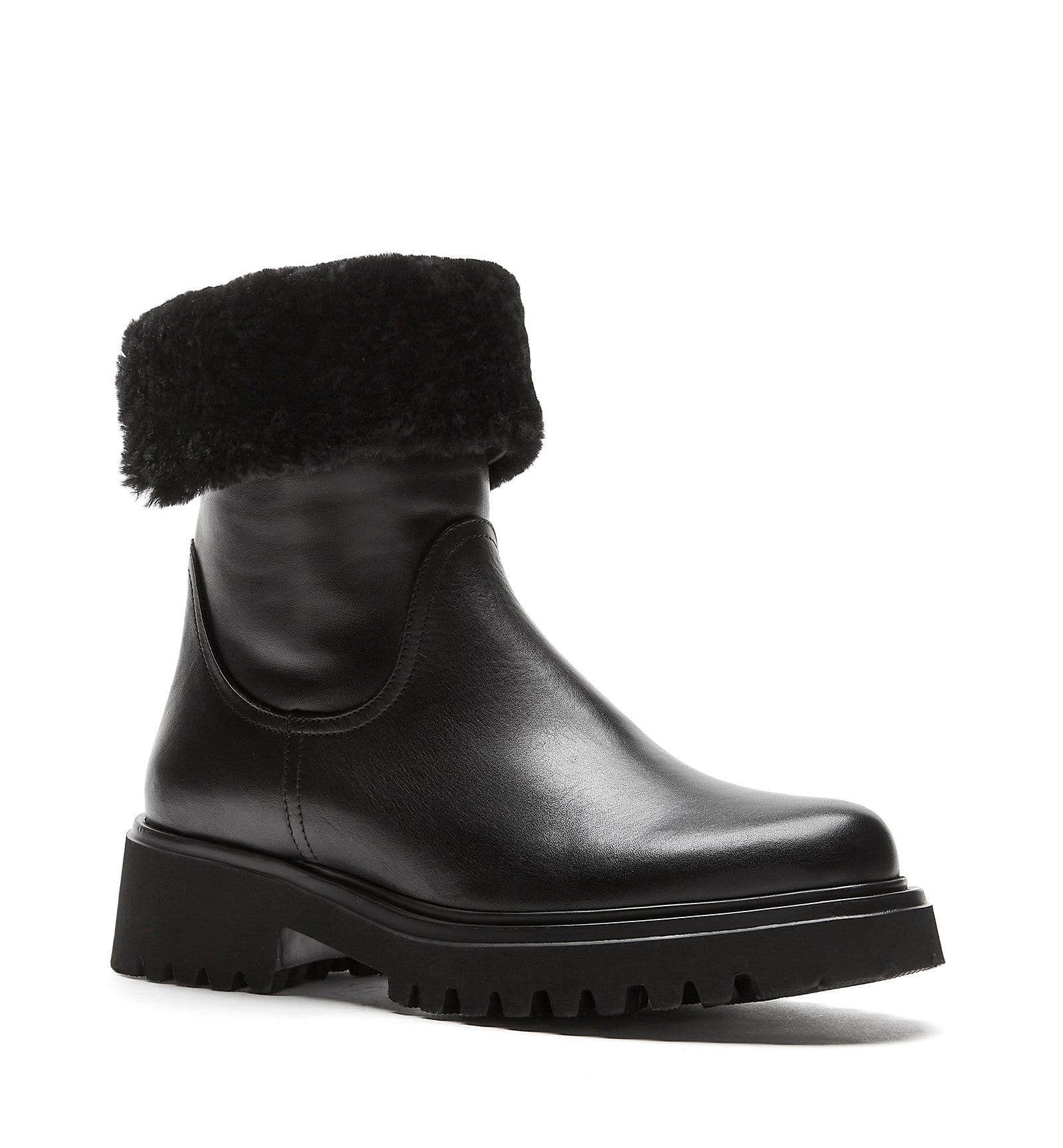 KEEN BOTTILON EN CUIR DOUBLÉ EN MOUTON 