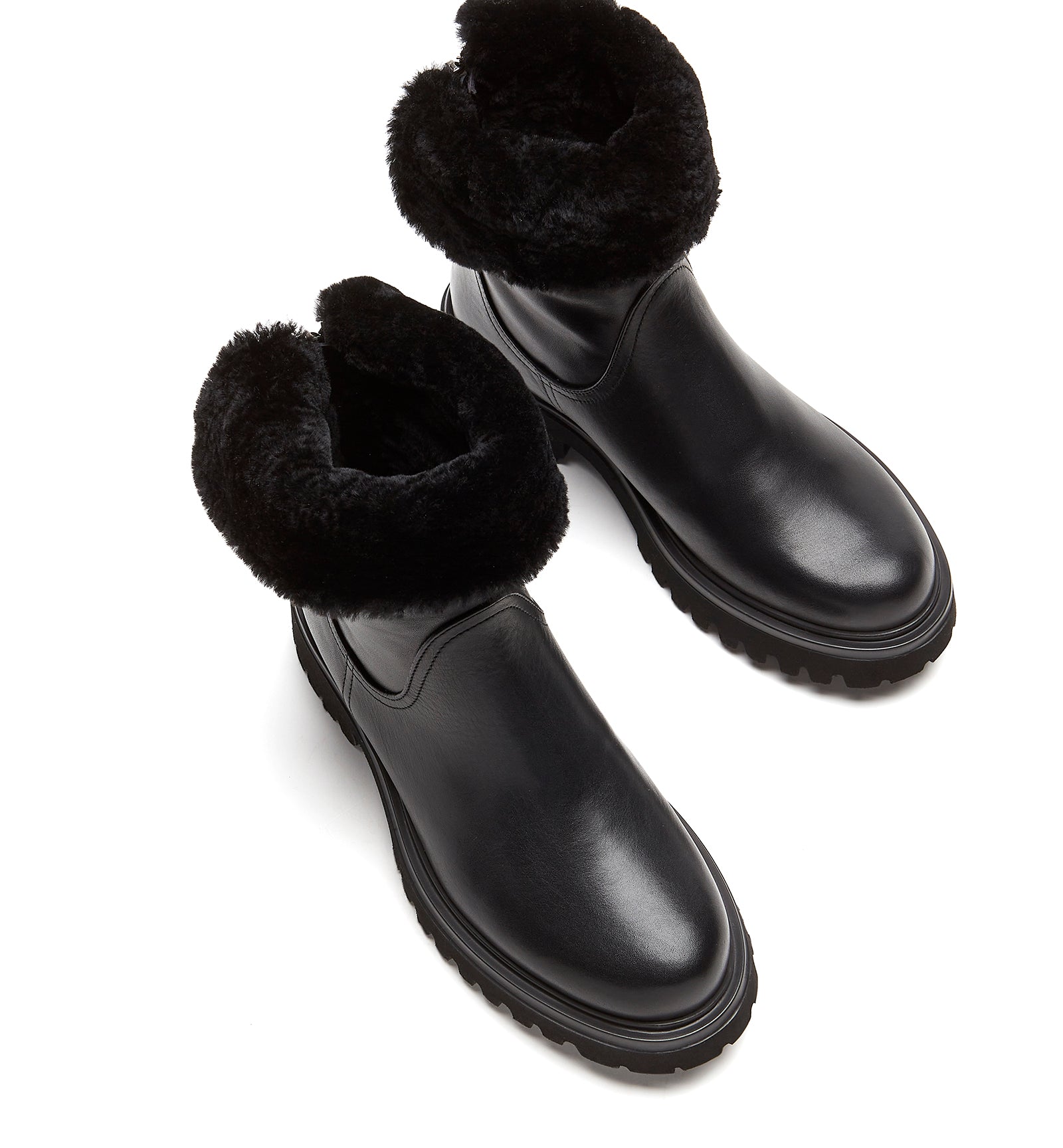 KEEN BOTTILON EN CUIR DOUBLÉ EN MOUTON 
