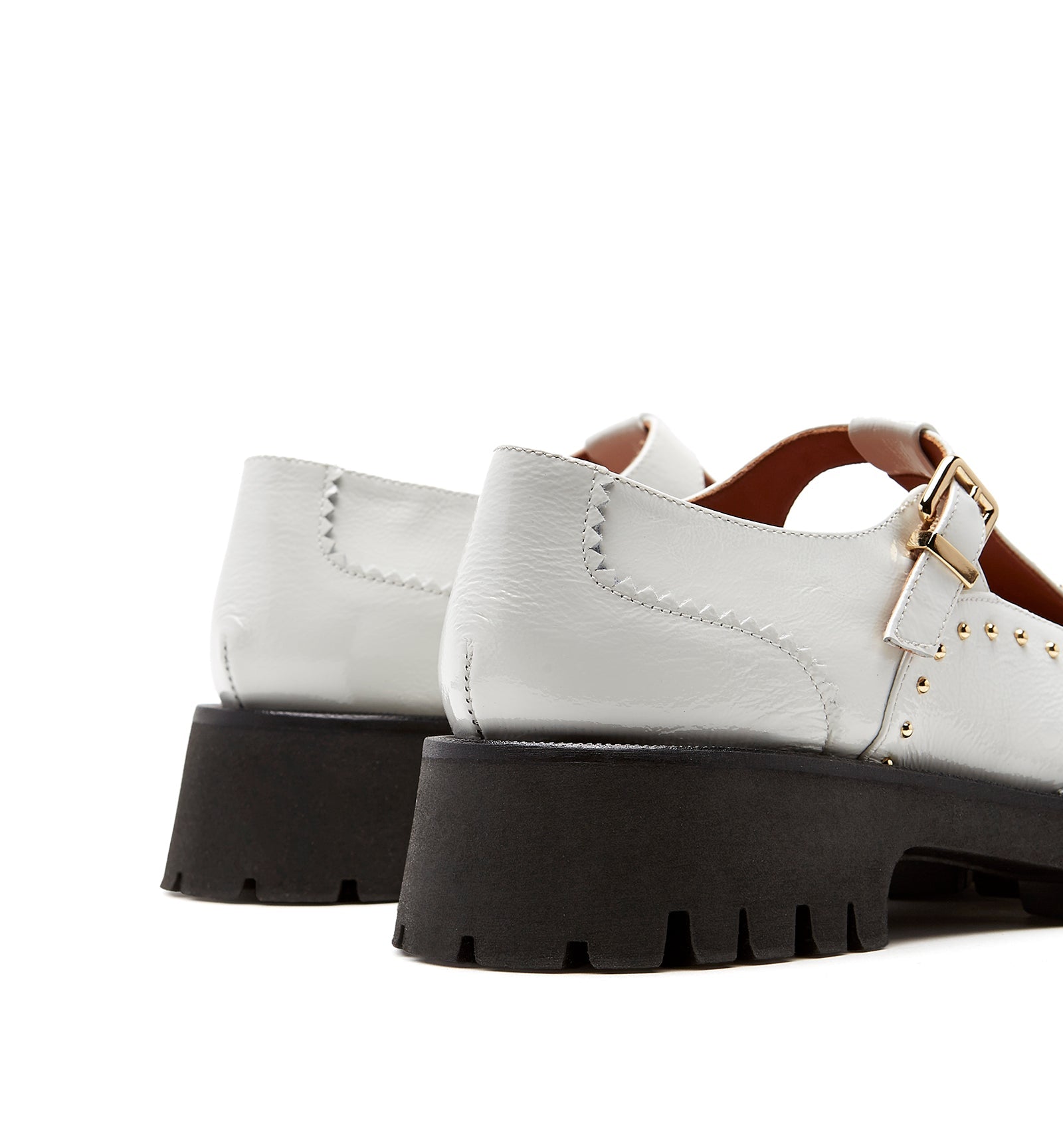 KENZIE CRINKLE LEATHER MARY JANE LOAFER - La Canadienne