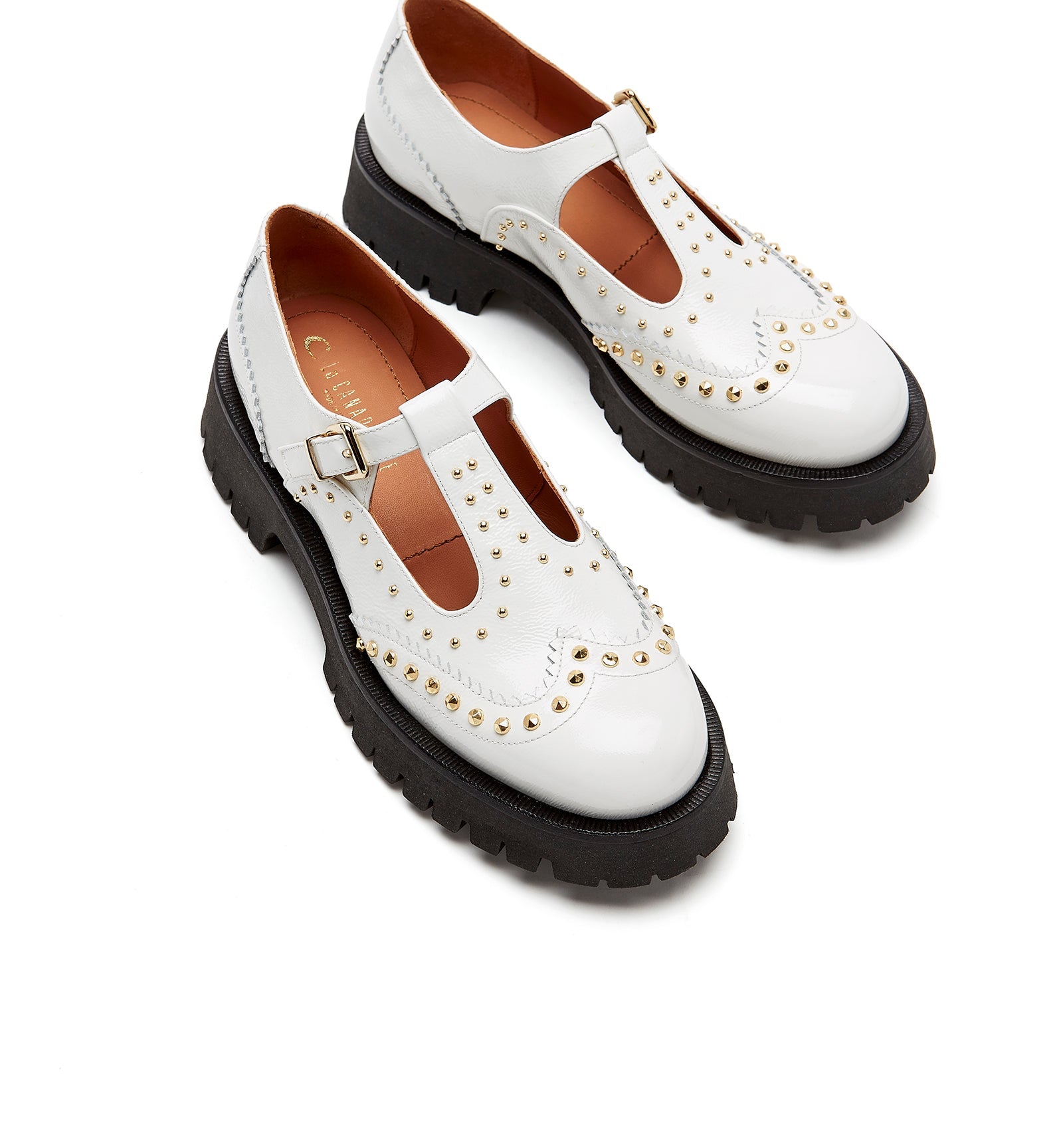 KENZIE CRINKLE LEATHER MARY JANE LOAFER - La Canadienne