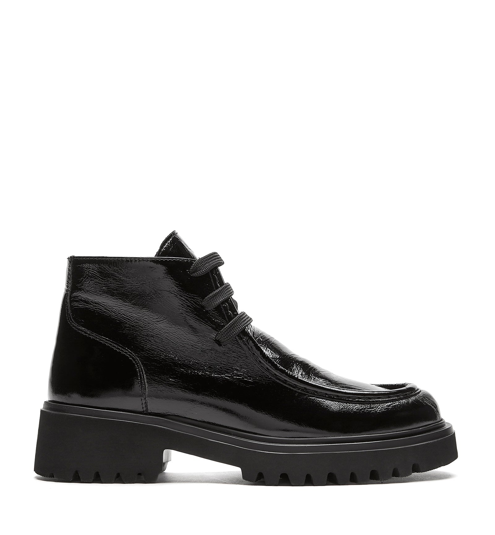 KIND CRUSHED LEATHER BOOTIE
