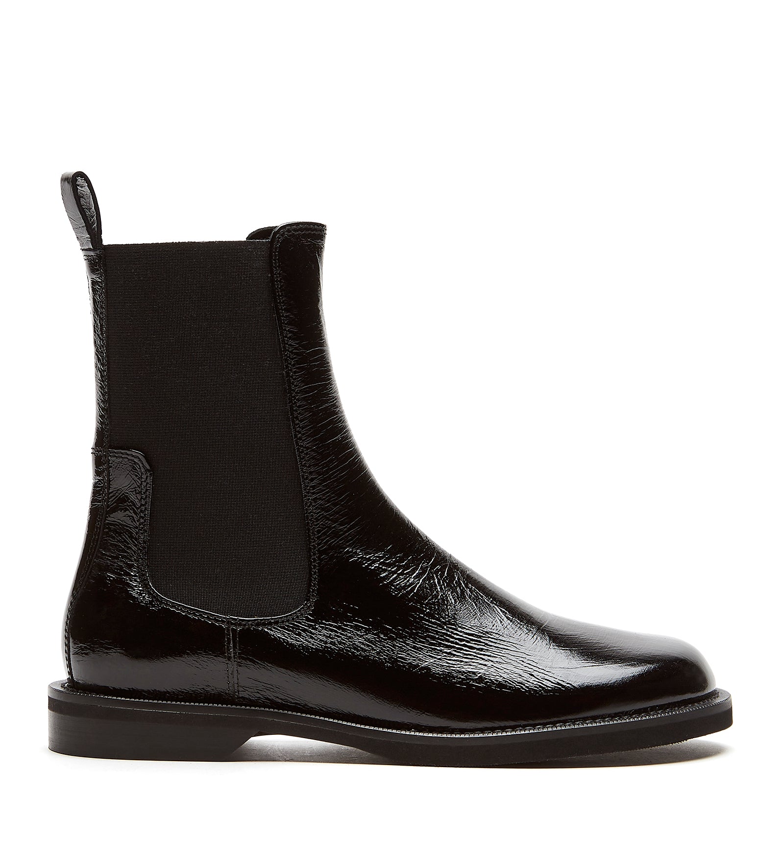 KINDLEY CRUSHED LEATHER BOOTIE
