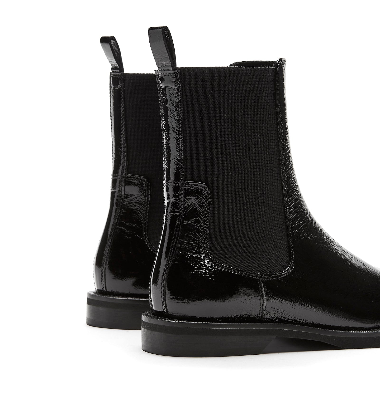 KINDLEY CRUSHED LEATHER BOOTIE