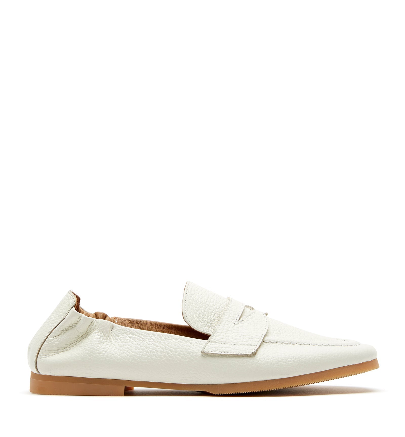 KITSON PEBBLED LEATHER LOAFER - La Canadienne