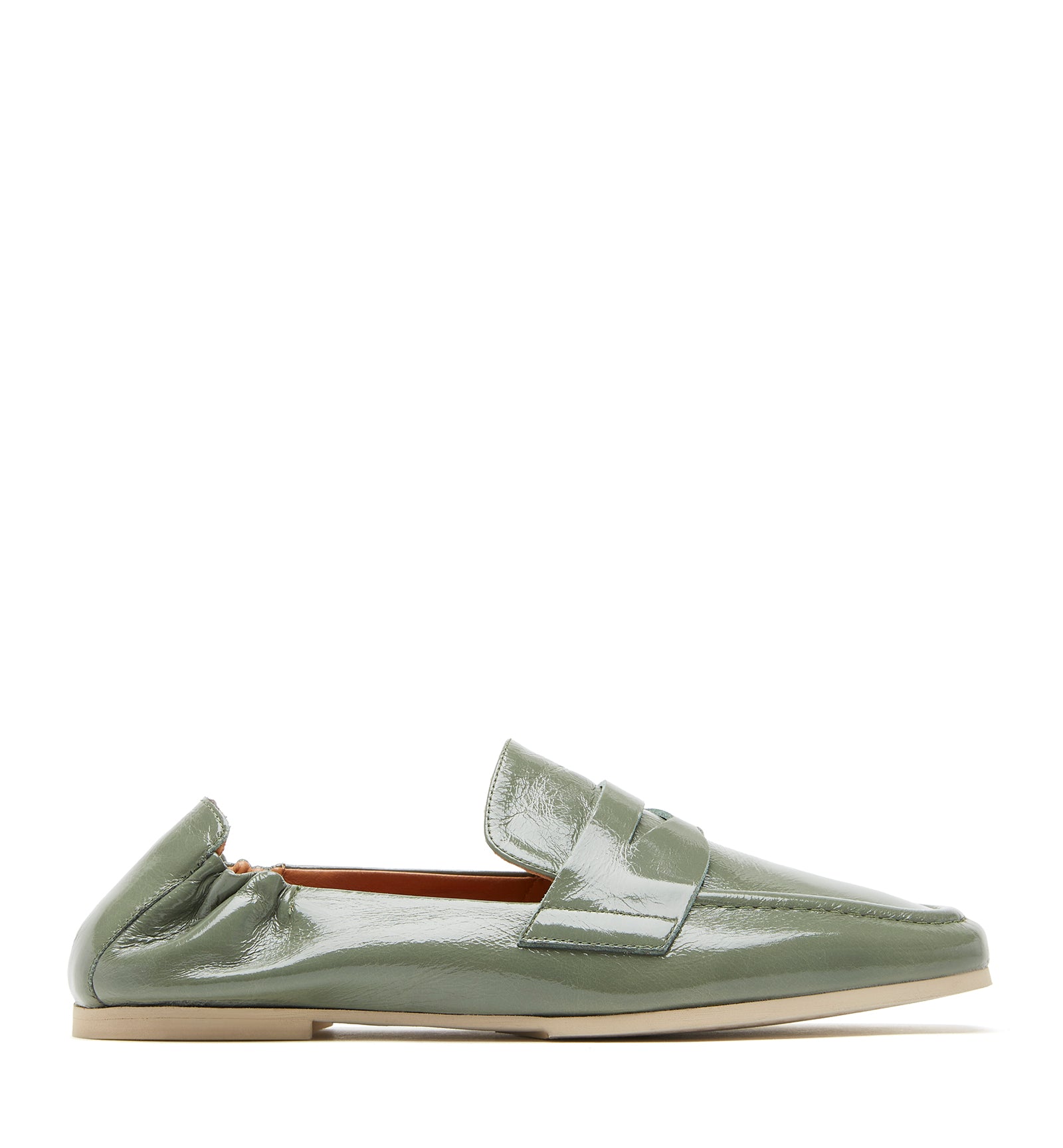 KITSON  MOCASSIN EN CUIR EFFET FROISSÉ