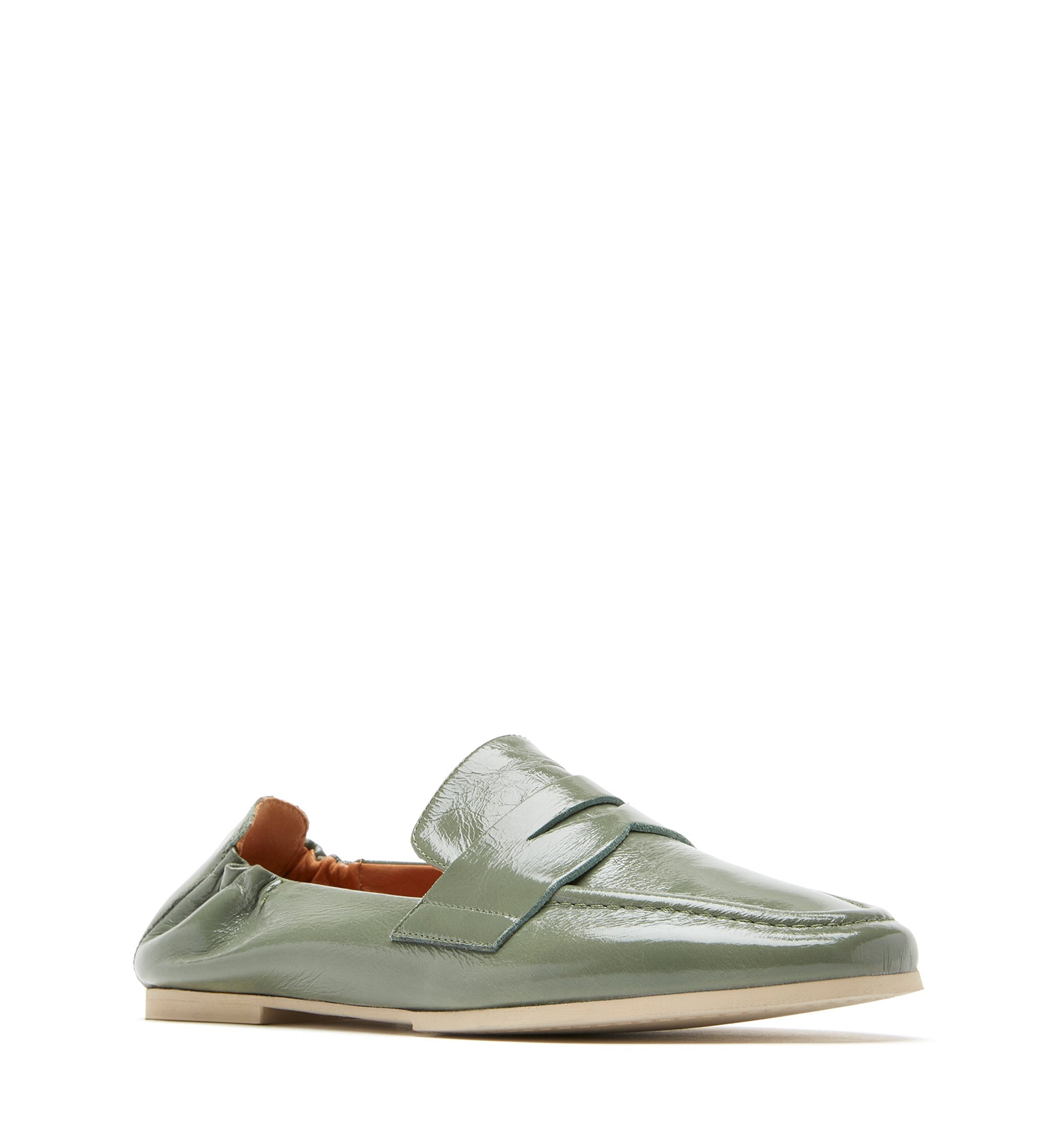 KITSON  MOCASSIN EN CUIR EFFET FROISSÉ