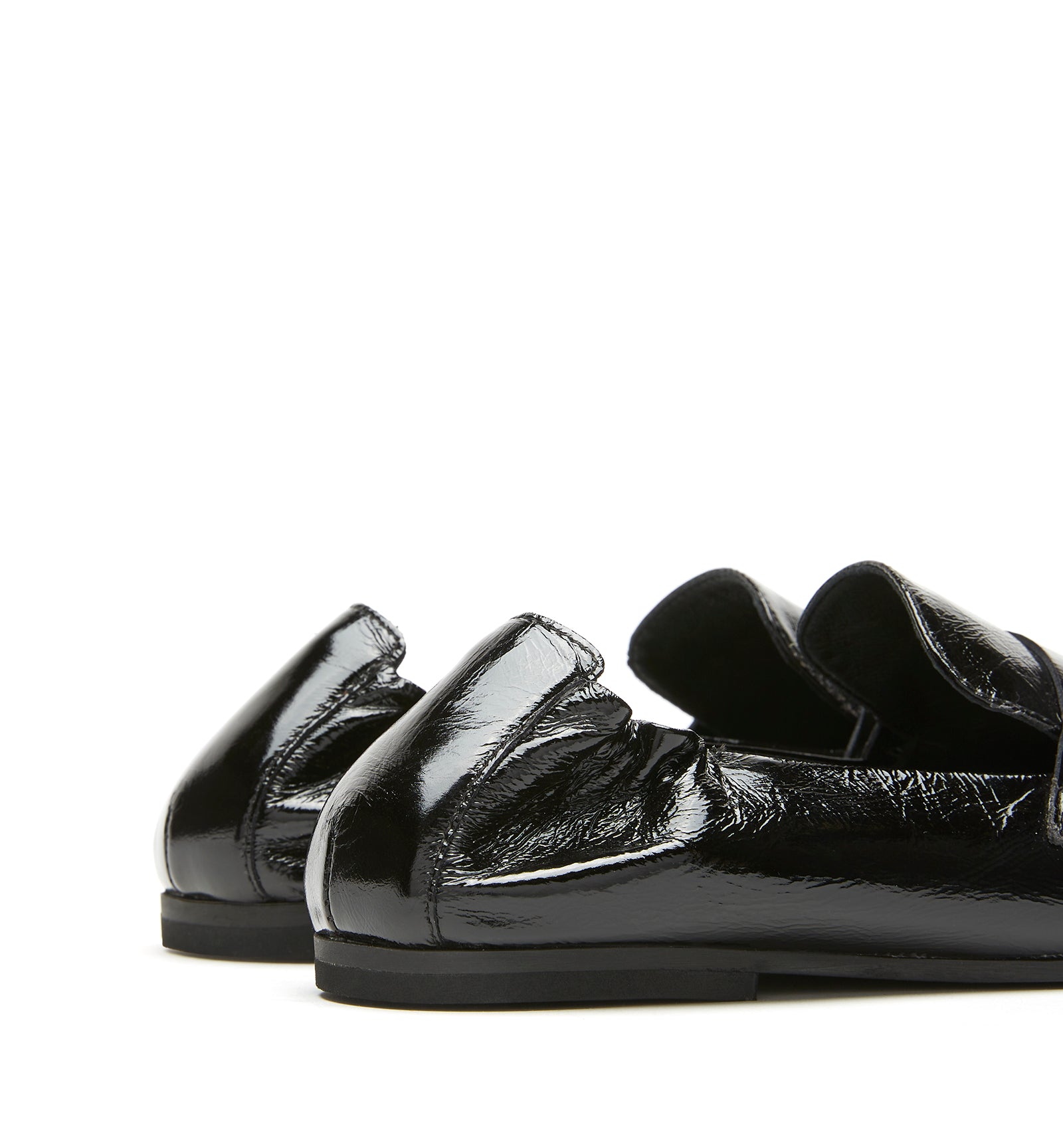 KITSON CRUSHED LEATHER LOAFER