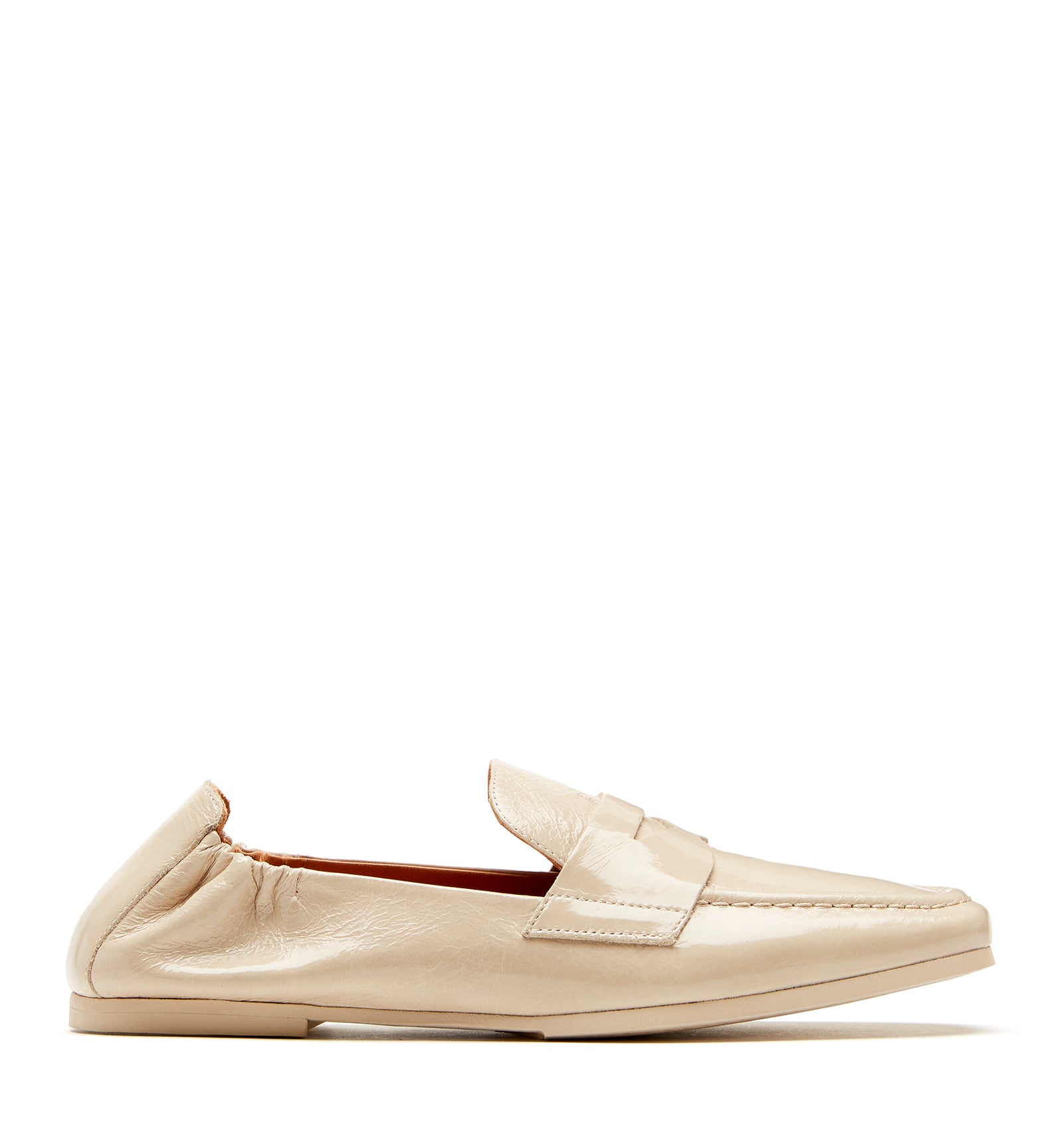 KITSON CRUSHED LEATHER LOAFER