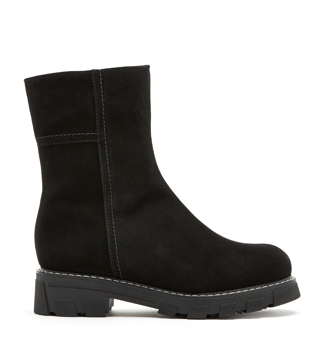 AUTUMN SHEARLING-LINED SUEDE BOOTIE