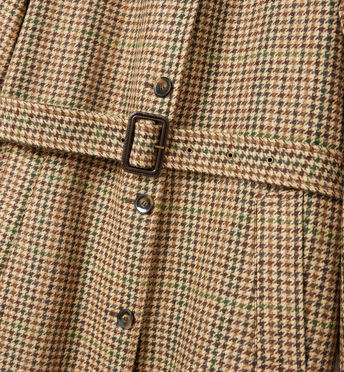 LAIKEN WOOL HOUNDSTOOTH COAT — Item 5 of 9