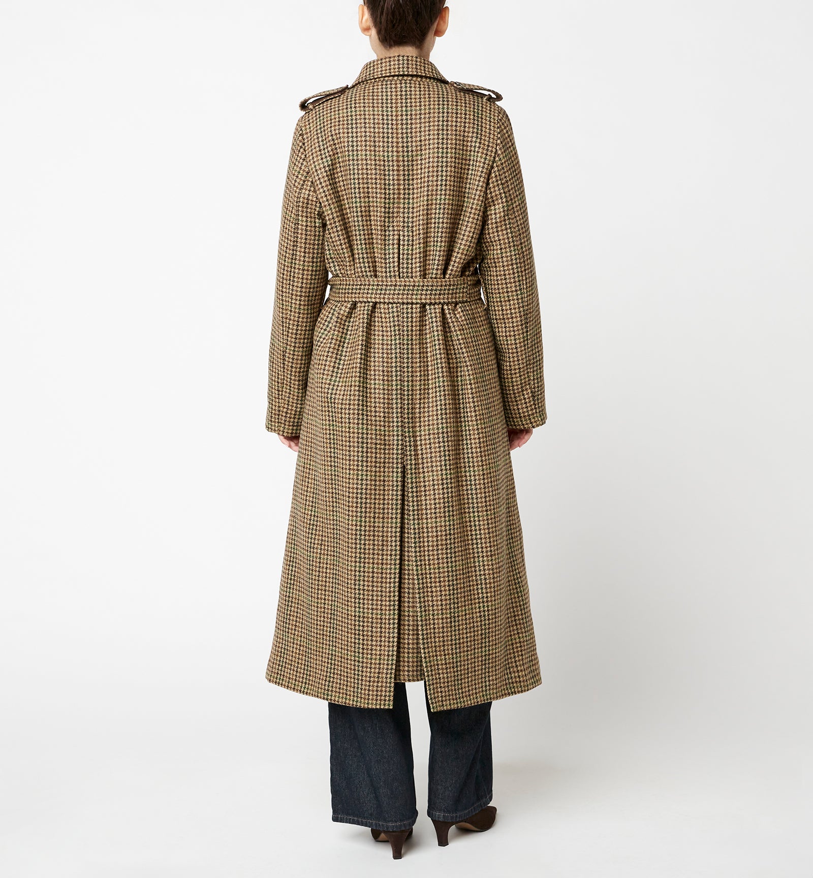 LAIKEN WOOL HOUNDSTOOTH COAT — Item 9 of 9