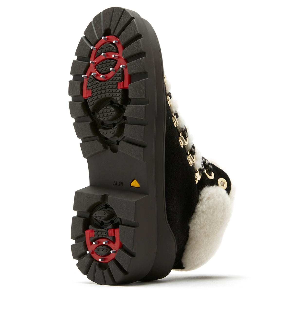 LAUGH SHEARLING LINED SUEDE BOOTIE — Item 6 of 18