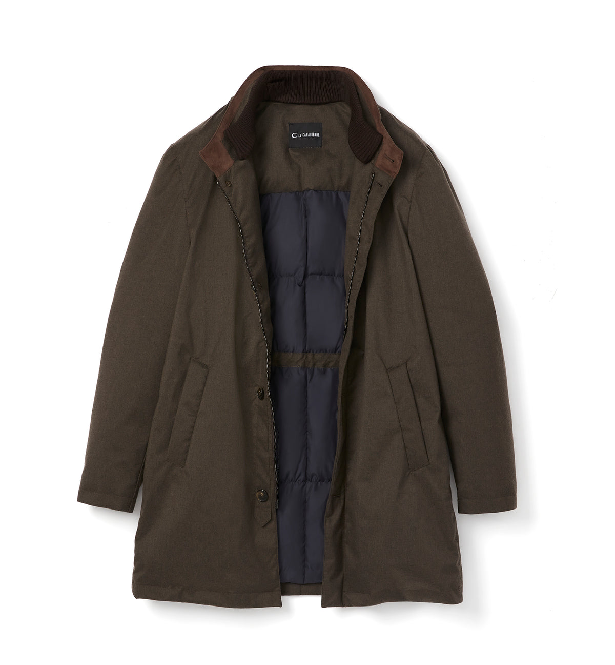 LAWSON MEN'S WOOL DOWN FILLED COAT - La Canadienne