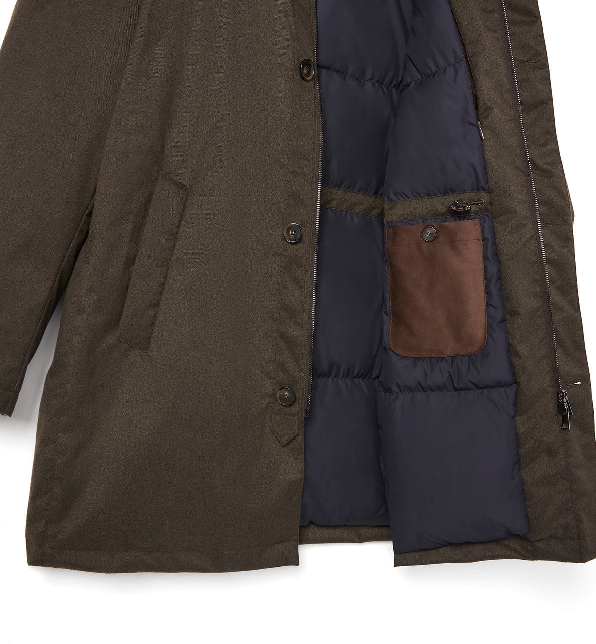 LAWSON MEN'S WOOL DOWN FILLED COAT - La Canadienne